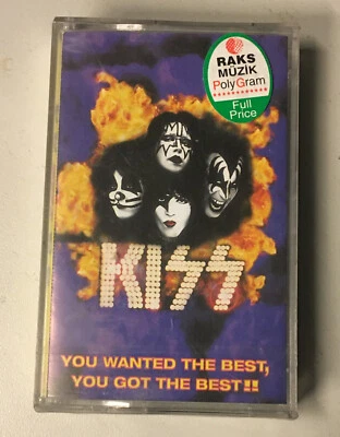 KISS - YOU WANTED THE BEST, YOU GOT THE BEST (1996) CASSETTE MADE IN TURKEY - Image 1 of 2