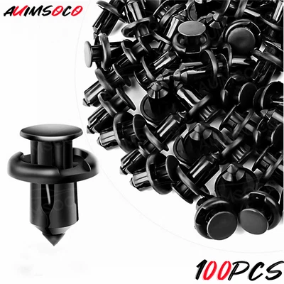 Clips de parachoques capó guardabarros empuje remaches retenedor clip conjunto herramienta de sujeción para Honda Foto 1 de 4