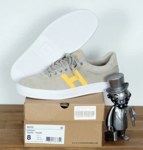 Huf Worldwide Footwear Skate Scarpe Soto Taupe Suede 8/40,5 - Picture 1 of 6