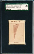 1923 1924 Tomas Gutierrez SGC A = PSA  #58 Bandera Marianao Negro League card
