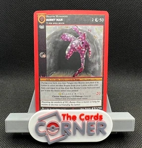 Bunny Man Reverse Holo 43/159 MetaZoo Cryptid Nation 1ª Edición Casi Nuevo - Imagen 1 de 1
