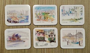Capital Cities Coasters x 6 by Danny Burns Jason Designer Collection - Picture 1 of 5
