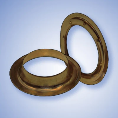 100 Pezzo Occhielli Ø 25 MM Ottone Anticato Oro Vecchio Camion Telone Tout - Immagine 1 di 2