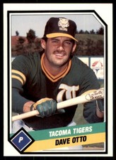 1989 CMC Tacoma Tigers Dave Otto Tacoma Tigers #10