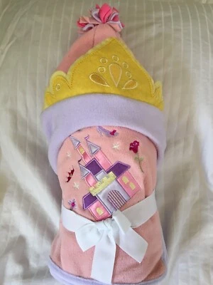 NEW Disney Princess Hooded Stroller Blanket Set - Image 1 of 4