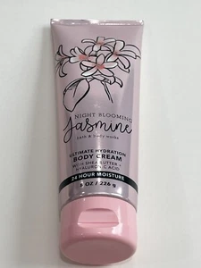 Bath & Body Works Night Blooming Jasmine Body Cream 8 oz / 226 g - Picture 1 of 2