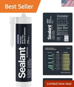 High Strength Indoor/Outdoor Sealant - Eco-Friendly Waterproof Adhesive 13.1oz - Picture 1 of 9