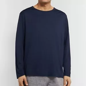 Onia Navy Long Sleeve UPF 50+ Performance Jersey Tee Size XL - Bild 1 von 9
