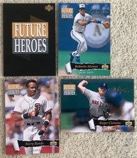 1993 Upper Deck Baseball 10 Card Set :Future Heroes.Griffey,Thomas&6 Others.