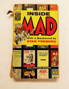 Inside MAD Paperback Book Ballantine 1953-1955 copyright - Picture 1 of 4