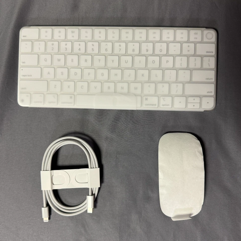 Apple Magic Mouse And Keyboard With Touch ID From M2 iMac (Read Description) - Image 1 of 4