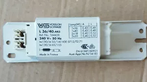 Balastos Vossloh Schwabe KVG VVG estrangulador lámparas fluorescentes lámpara transformador VS - Imagen 1 de 1