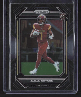 Jahan Dotson 2022 Panini Chronicles Prizm Black Silver #PB-15 Commanders - Image 1 of 2