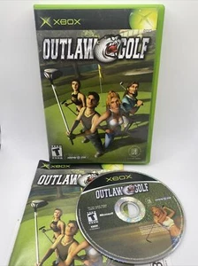 Outlaw Golf Game (Microsoft Xbox, 2002) Complete W/ Manual Cib Video Game - Imagen 1 de 3