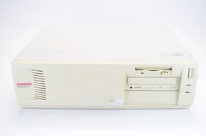 Compaq Deskpro DPEND P550 550MHz 384MB Ram 3GB HDD ATI 3D Rage Pro Win 98 - Afbeelding 1 van 19