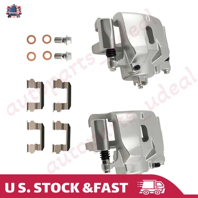 Juego de pinzas de freno de disco delanteras con soporte para Honda Pilot 3,5 L 2003-2008 19-B2670 Foto 1 de 4