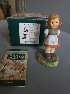 Berta Hummel For The One I Love Girl With Heart 301145 BH5B Goebel Box - Picture 1 of 6