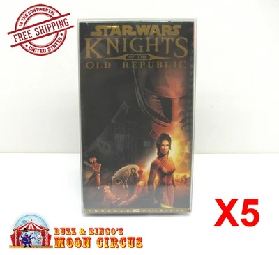 5x CAJA/FUNDA PROTECTORA DE PLÁSTICO TRANSPARENTE PARA EMBALAJE VHS JUEGOS NINTENDO SWITCH Foto 1 de 4