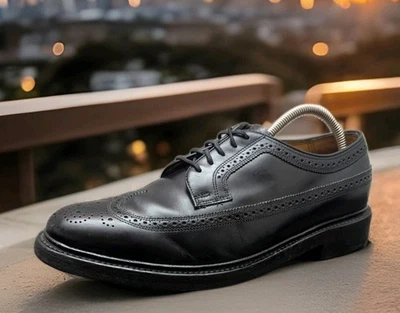 Florsheim Imperial Kenmoor Wingtip Oxford Shoes Sz 9 3E Extra Wide 17109-01 - Image 1 of 4