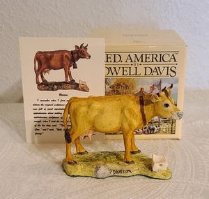 Lowell Davis "Blossom" Figurine Jersey Cow 15th Anniversary Edition - Picture 1 of 7