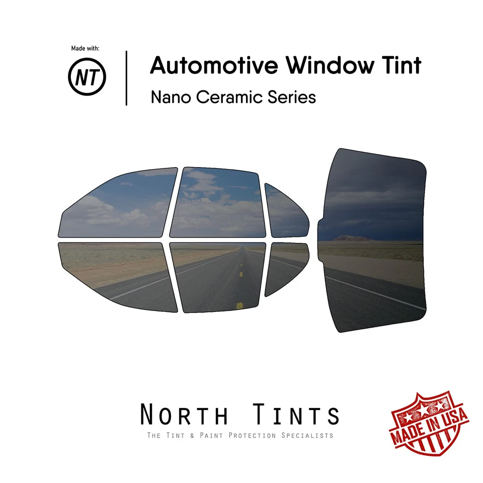 Película de tinte de ventana precortada nano cerámica para Chevrolet Lumina 1995-2001 sedán Foto 1 de 4