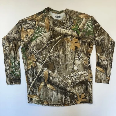 Midway USA Real Tree Camo Shirt Men’s XL Long Sleeve Lightweight  - Image 1 of 4