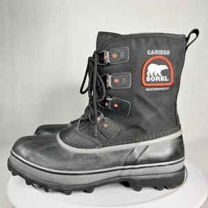 Stivali Sorel Caribou XT impermeabili isolati da uomo taglia 11 NM2138-010 pizzo - Foto 1 di 9