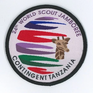 Parche contingente World Scout Jamboree 2019 África Tanzania/Tanzanian Scouts - Imagen 1 de 2