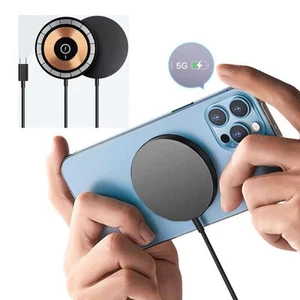 The Qi Wireless Charger 15w Magnetic Wireless Fast Charging Is Suitable For 12,  - Picture 1 of 6