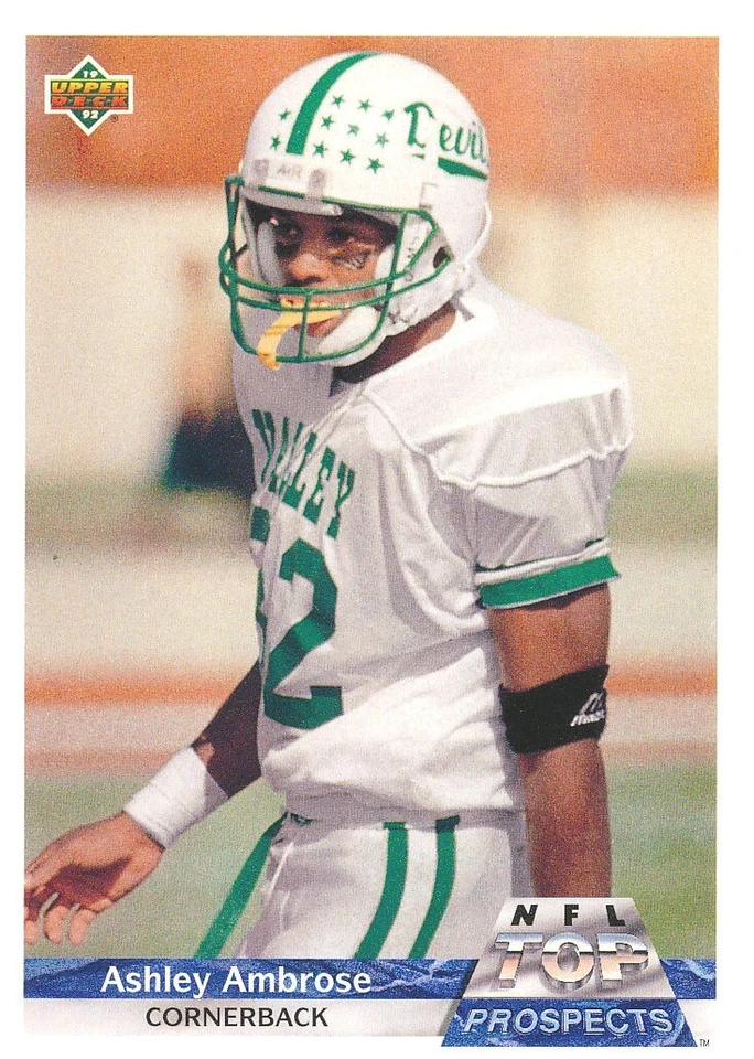 UPPER-DECK GOLD Ashley Ambrose RC SAINTS FALCONS BENGALS COLTS MVSU - Image 1 of 1