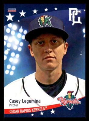 Casey Legumina 2022 Choice Cedar Rapids Kernels #16   Cedar Rapids Kernels - Image 1 of 2
