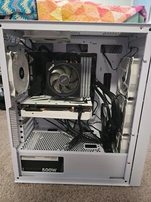 Custom Gaming PC Ryzen 7 5700X 32GB RAM 1TB HDD – Needs GPU – RGB Case - Image 1 of 4