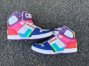 Zapatillas altas de skateboarding Osiris TALLA US 8 UK 5.5 NYC 83 SLM NIÑAS para mujer - Imagen 1 de 12