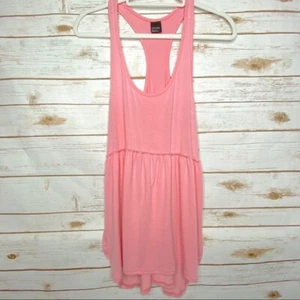 NWT Women's Free Press Pink Sleepwear Separates Sleeveless Racerback Tank Top M - Picture 1 of 5