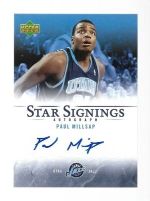 2007-08 Upper Deck Star Signings Paul Millsap  Auto   - Image 1 of 2
