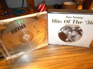 2 CD's 1997 REMEMBERING THE FIFTIES & 2005 TOO YOUNG HITS OF THE '50s - Picture 1 of 10