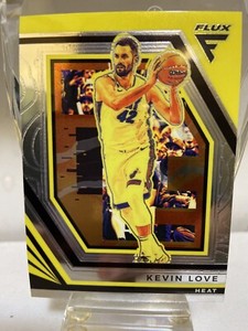🔥🔥🔥2022-2023 Panini Flux KEVIN LOVE Prizm Miami HEAT💥💥💥