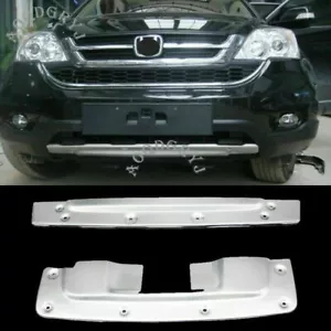 Protector de placa antideslizante delantero trasero de aluminio para coche Honda CRV CR-V 2010-11 - Imagen 1 de 3