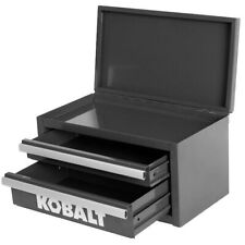 Kobalt Mini 2 Drawer Steel Tool Box - Black (54195)