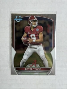 2022 Bowman U Chrome Bryce Young Alabama Carolina Panthers #1 Rookie Card - Picture 1 of 2
