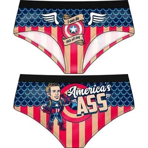 Harebrained America's Ass Panties Womens Underwear - Picture 1 of 13