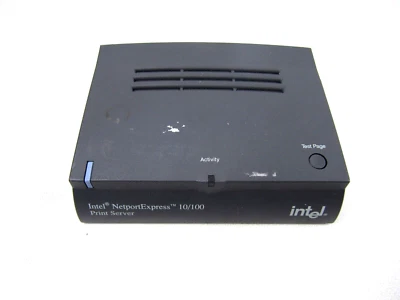 INTEL PRINT SERVER ETHERNET NETWORK PROE1DDF NETPORTEXPRESS 10/100 - Image 1 of 4