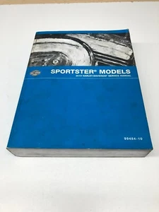 HARLEY DAVIDSON 2010 MODELOS DEPORTIVOS MANUAL DE SERVICIO P/N 99484-10 FABRICANTE DE EQUIPOS ORIGINALES - Imagen 1 de 10