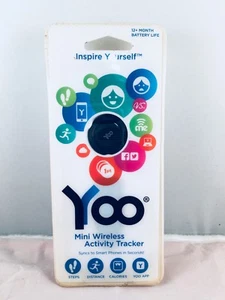 Yoo Mini Wireless Activity Tracker 12+ Months Steps,Distance,Calories,Yoo APP - Picture 1 of 8