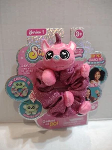 ScrunchMiez Super Rare Juniper Llamacorn Pink Shimmer Backpack Clip Toy NEW - Picture 1 of 5