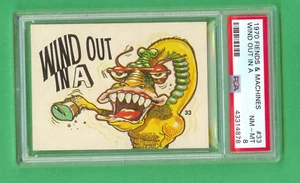 Fiends Machines #33 Wind out in A  PSA 8 - Picture 1 of 3