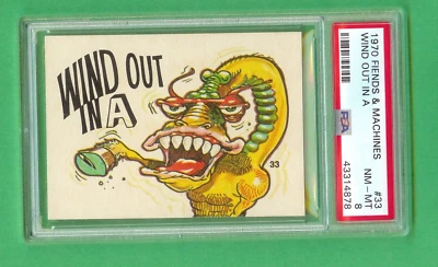 Fiends Machines #33 Wind out in A  PSA 8 - Image 1 of 3