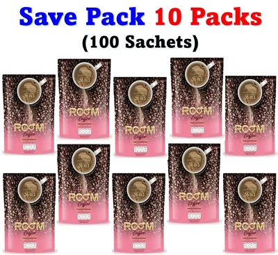10Bag ROOM COFFEE 36 IN 1 Slim Fit Weight Loss Collagen Vitamins Fiber Detox - Image 1 of 4