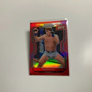 Darren Till 2021 Panini Prizm UFC Red Refractor Card 199/275 #80 - Picture 1 of 4