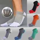 1 Pair Men Splicing Mesh Five Finger Toe Socks Cotton Soft Low-cut Ankle Socks #